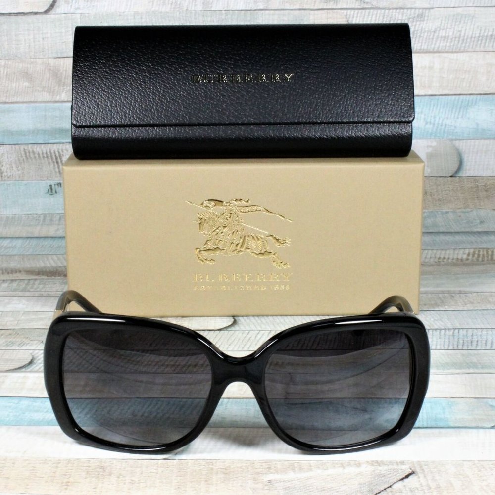 SALE! BURBERRY GREY GRADIENT SUNGLASSES!! - Picture 2 of 3